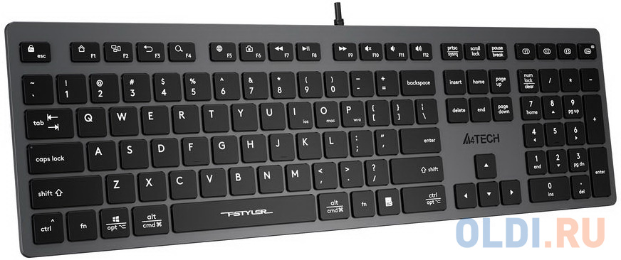 Клавиатура A4TECH Fstyler FX50 Black USB фото