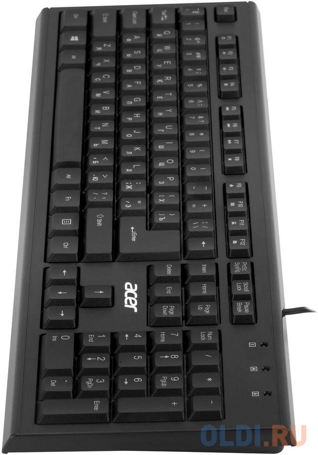 Клавиатура Acer OKW120 Black USB фото