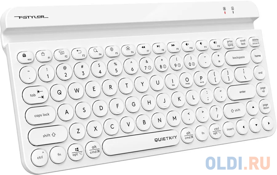 Клавиатура A4TECH Fstyler FBK30 White Радио Bluetooth фото