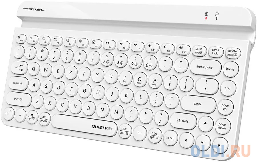 Клавиатура A4TECH Fstyler FBK30 White Радио Bluetooth фото