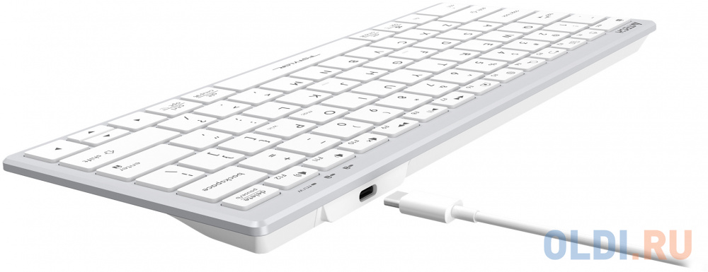 Клавиатура A4TECH Fstyler FX51 White USB фото