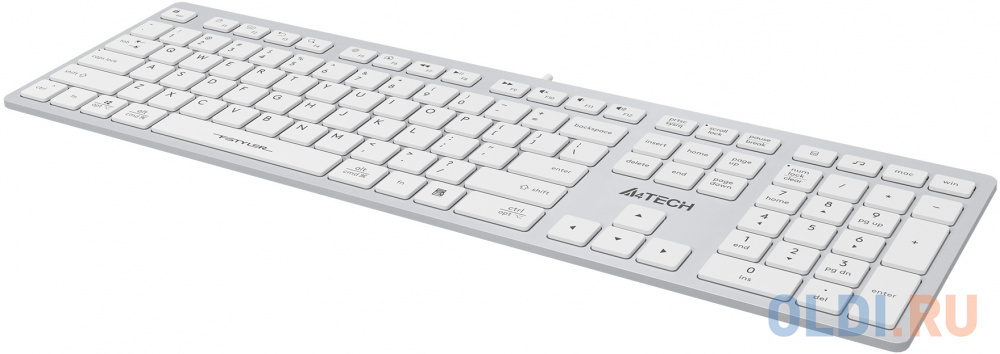 Клавиатура A4TECH Fstyler FX50 White USB фото