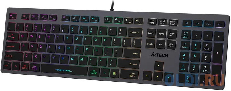 Клавиатура A4TECH Fstyler FX60 Black USB фото