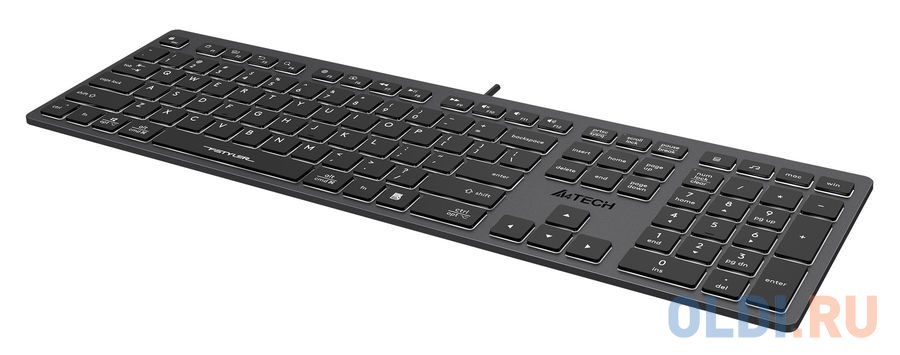 Клавиатура A4TECH Fstyler FX60 Grey USB фото
