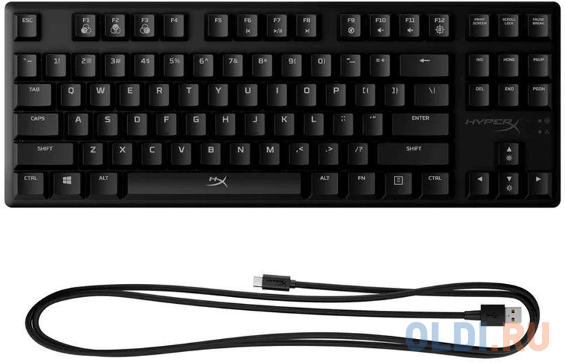 Клавиатура HyperX Alloy Origins Core RGB Black USB фото