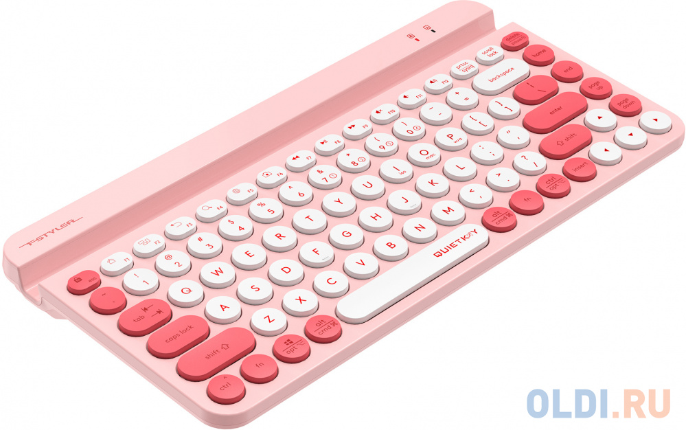 Клавиатура A4TECH Fstyler FBK30 Pink Радио Bluetooth фото