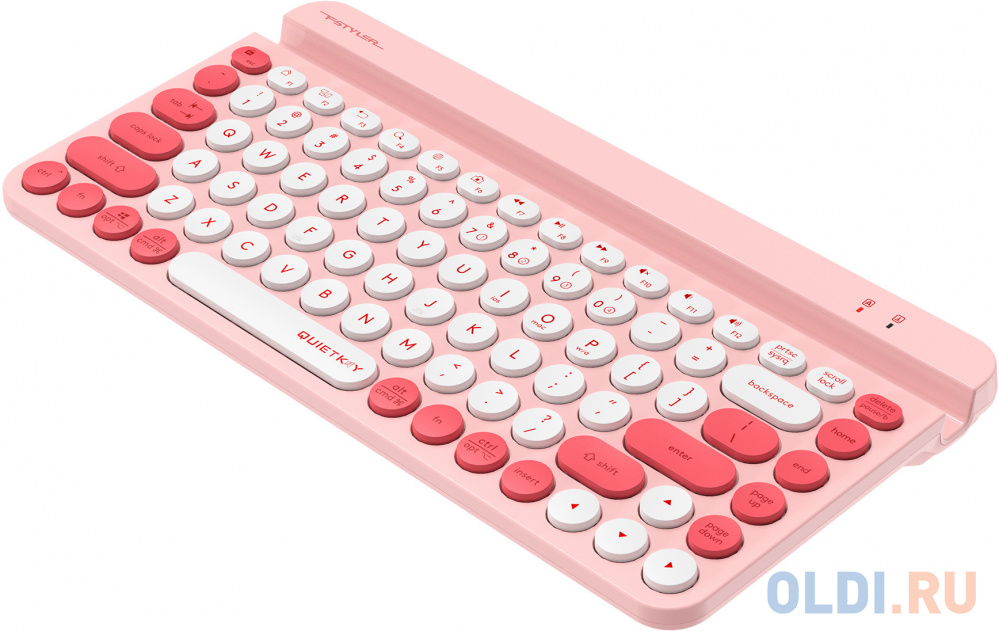 Клавиатура A4TECH Fstyler FBK30 Pink Радио Bluetooth фото
