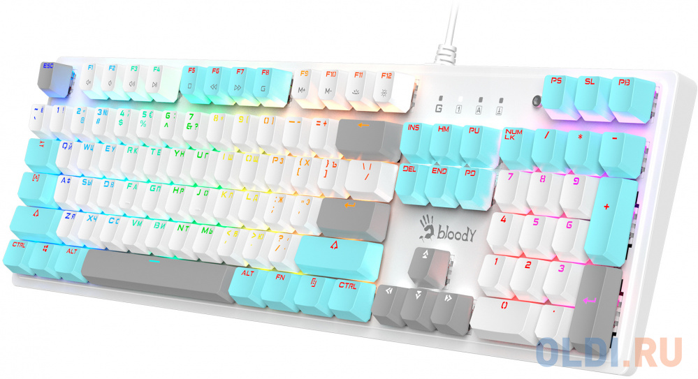 Клавиатура A4TECH Bloody S510R White USB фото