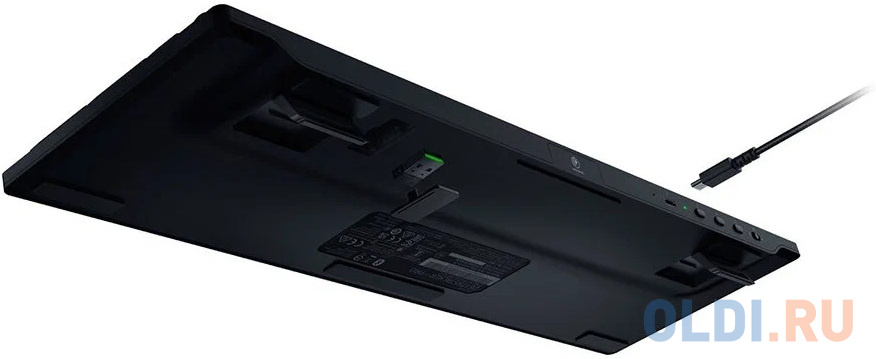 Клавиатура Razer Deathstalker V2 Pro Black Радио Bluetooth USB фото