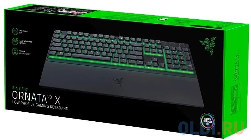 Клавиатура Razer Ornata V3 X Black USB фото