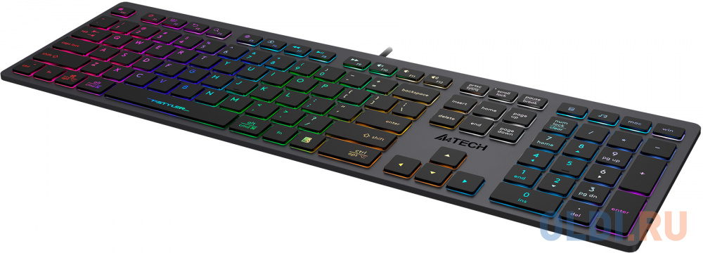 Клавиатура A4TECH FX60H Grey USB фото