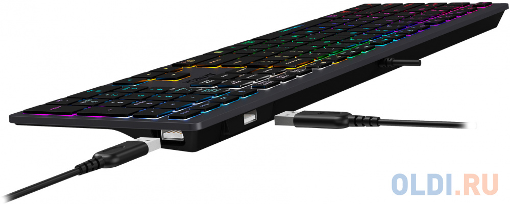 Клавиатура A4TECH FX60H Grey USB фото
