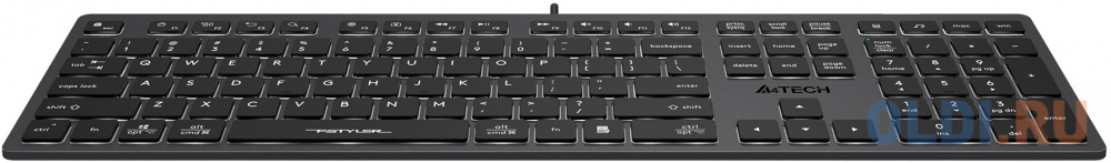Клавиатура A4TECH Fstyler FX60H Grey USB фото