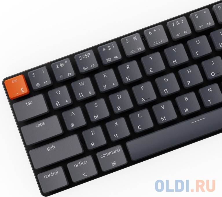 Клавиатура Keychron K7 Black Bluetooth USB Type-C фото