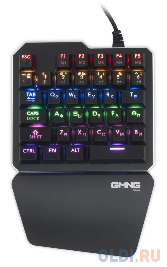 

Клавиатура Oklick 707GK Black USB, Черный