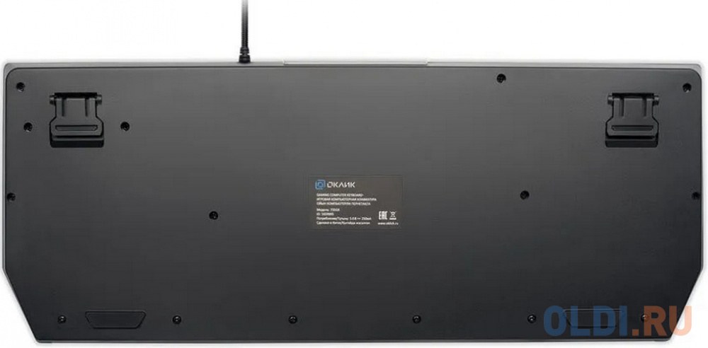 Клавиатура Oklick 735GK Black USB фото