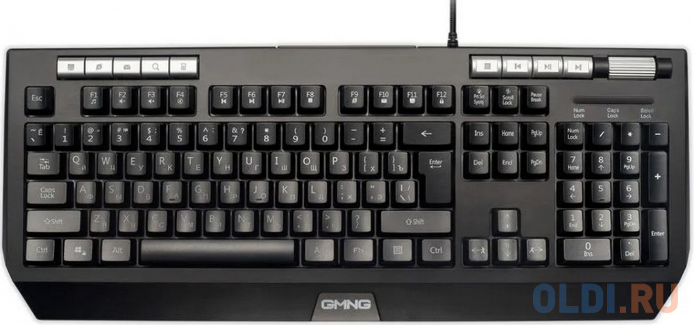 Клавиатура Oklick 735GK Black USB фото