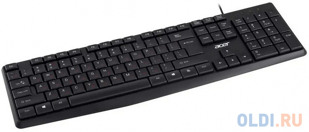Клавиатура Acer OKW121 Black USB фото