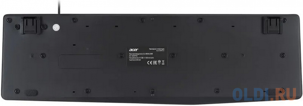 Клавиатура Acer OKW121 Black USB фото