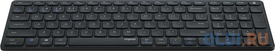 Клавиатура Rapoo E9700M Grey Радио Bluetooth фото