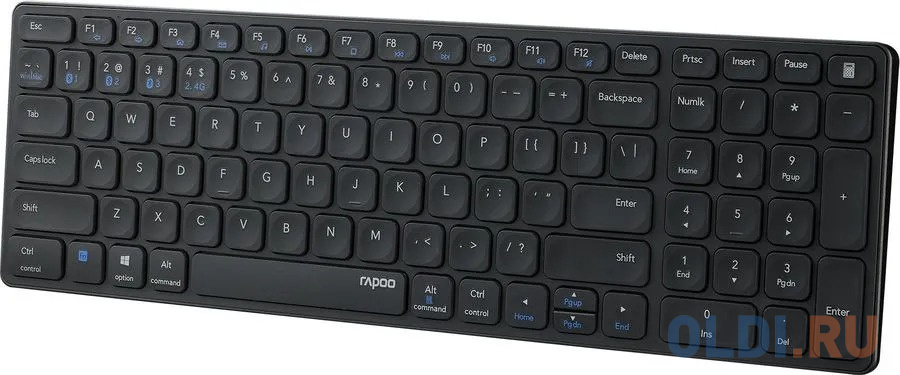 Клавиатура Rapoo E9700M Grey Радио Bluetooth фото