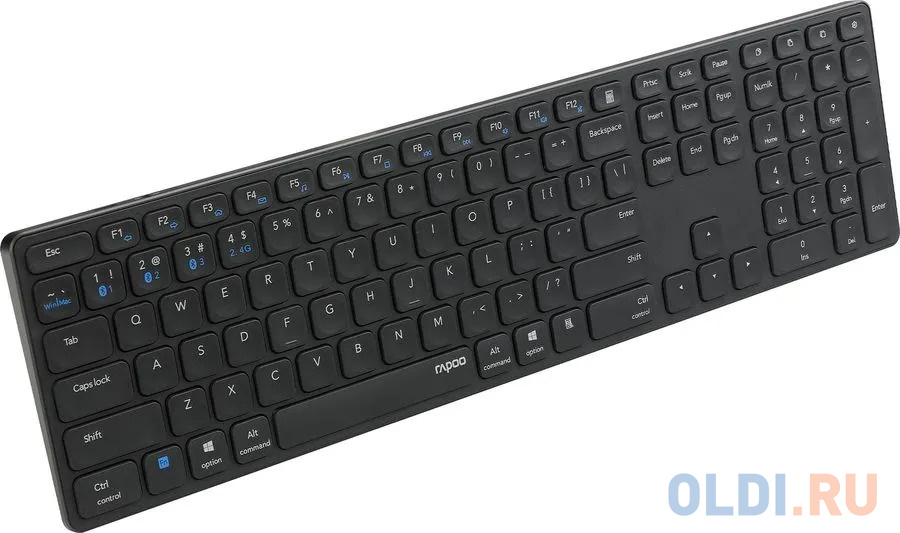 Клавиатура Rapoo E9800M Grey Радио Bluetooth фото