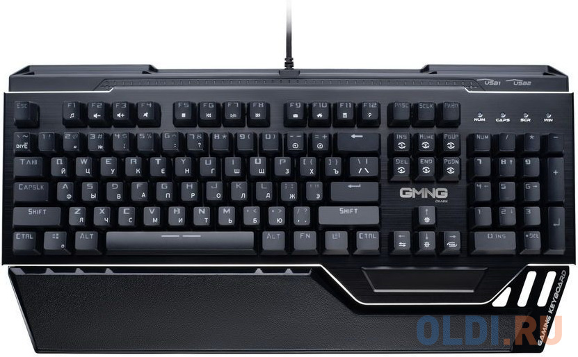 Клавиатура GMNG 985GK Black USB, цвет белый