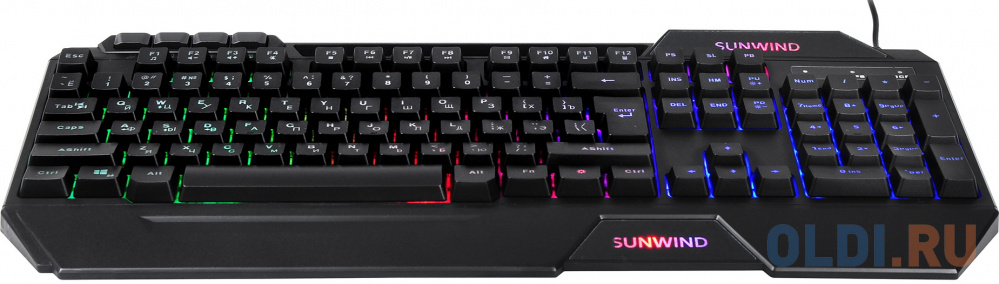 Клавиатура SunWind SW-K515G,  USB, черный [1422373] фото