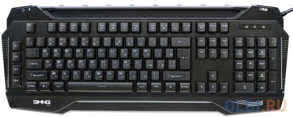 Клавиатура GMNG 975GK черный USB Multimedia for gamer LED (1677429) фото