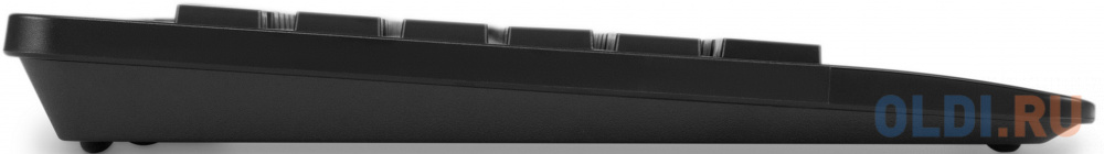 Клавиатура Оклик 865S черный USB беспроводная BT/Radio slim Multimedia (подставка для запястий) (1809339) фото
