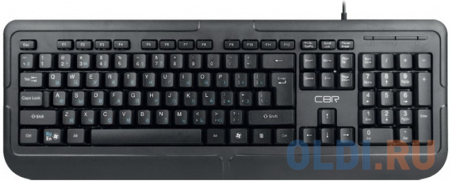 CBR KB 319H, Клавиатура проводная полноразмерная, USB, 104 клавиши, встроенный 2-портовый USB-хаб, ABS-пластик, длина кабеля 1,5 м таз пластик 7 8 л квадратный дельверо martika с662