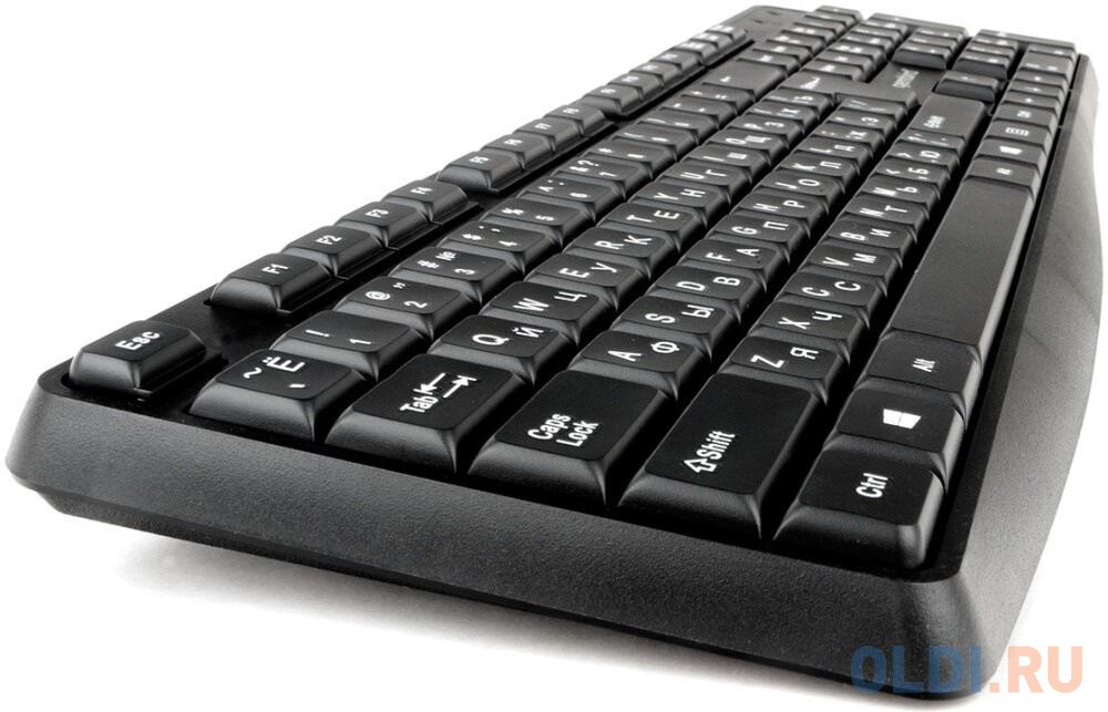 Клавиатура Gembird KB-8410,{USB, черный, 104 клавиши, кабель 1,5м} - фото 2