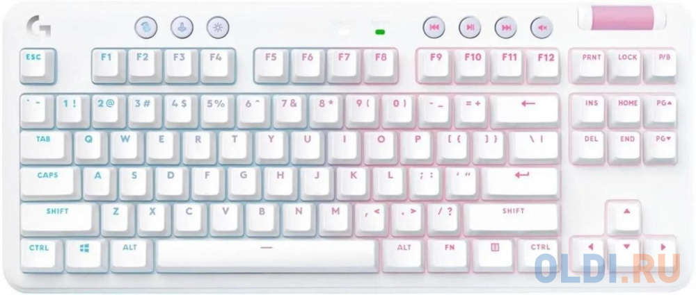 Logitech Gaming Keyboard  G715 TKL LIGHTSPEED RGB OFF WHITE