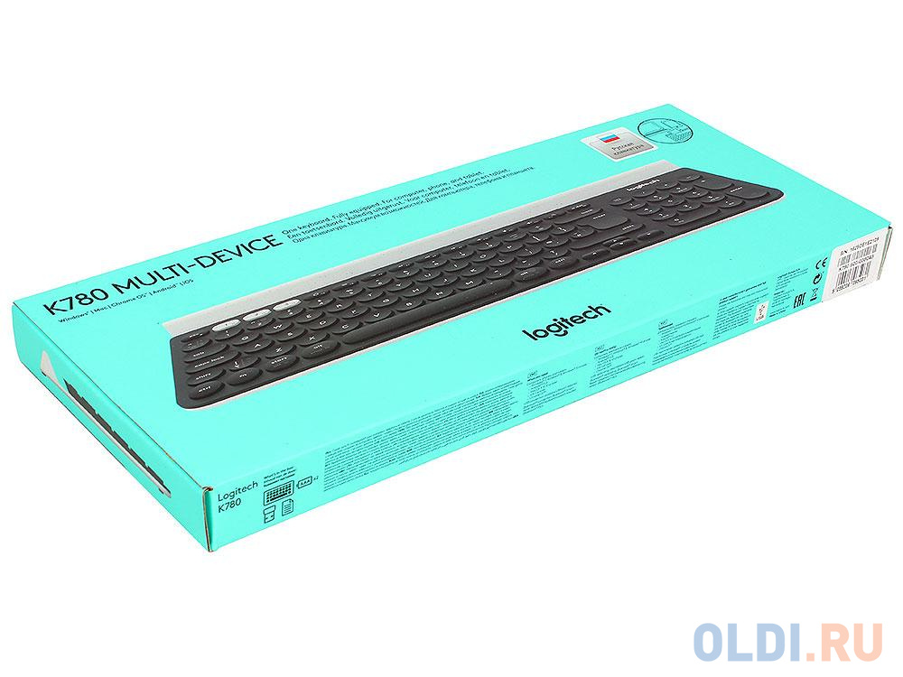 (920-008043) Клавиатура Беспроводная Logitech Wireless Multi-Device Keyboard K780 фото