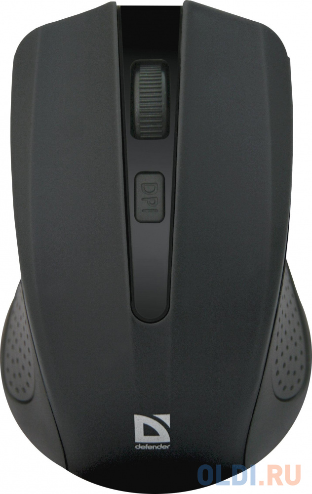 Беспроводная оптическая мышь Defender Accura MM-935 черный,4 кнопки,800-1600 dpi фото