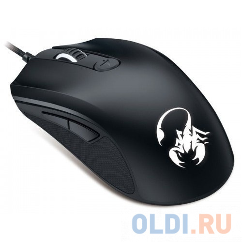 

Мышь проводная Genius M6-600 USB чёрный, Черный