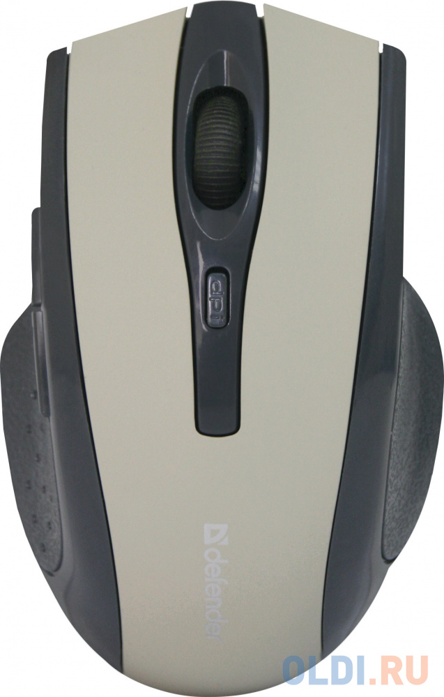 Мышь беспроводная Defender Accura MM-665 Grey USB оптическая, 1600 dpi, 5 кнопок + колесо фото