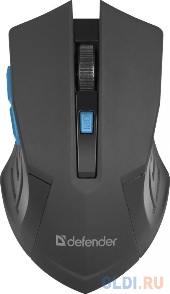 Мышь беспроводная оптическая DEFENDER Accura MM-275 черно-синий,6 кнопок, 800-1600 dpi кресло офисное defender akvilon синий