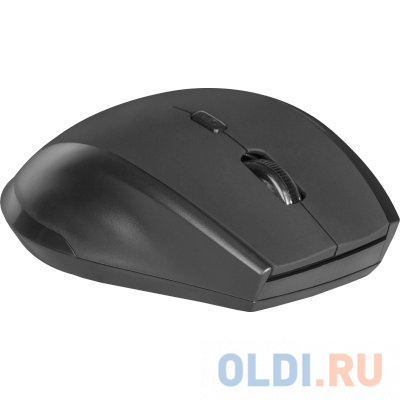 Мышь беспроводная оптическая DEFENDER Accura MM-365 черный,6 кнопок, 800-1600 dpi фото