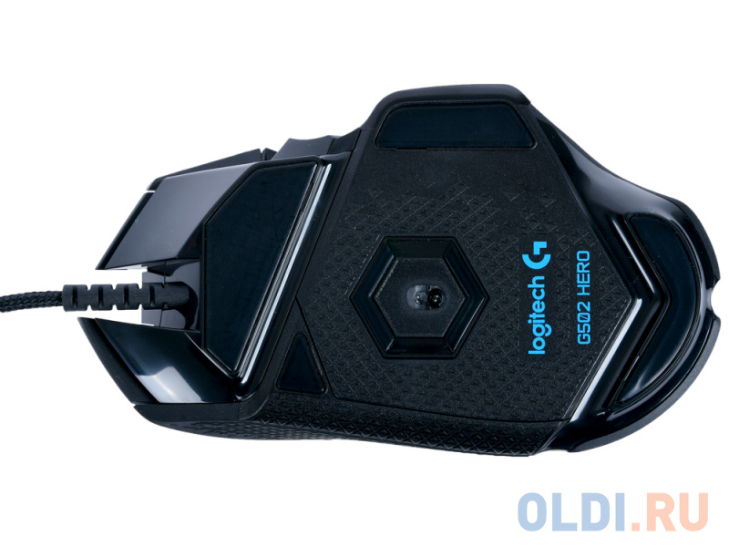 Мышь (910-005470) Logitech G502 Laser Gaming Mouse RGB Tunable 16000dpi USB HERO фото