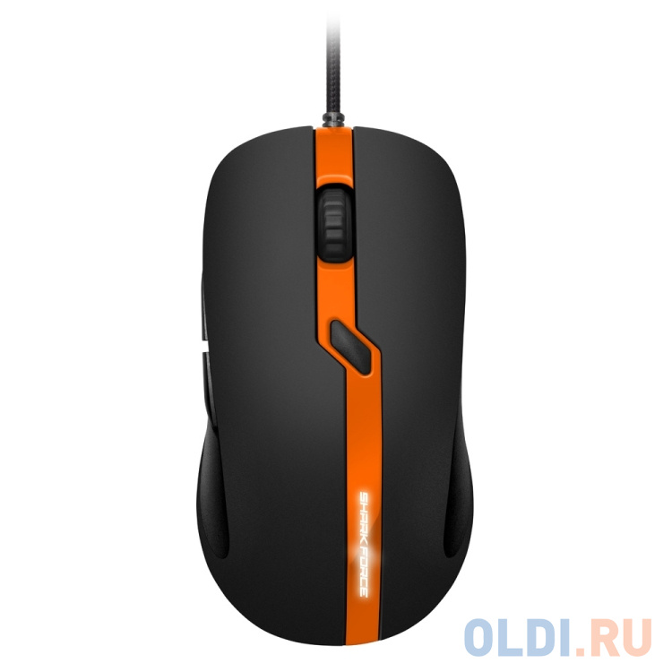 

Sharkoon SHARK FORCE PRO orange Игровая мышь (6 кнопок, 3200 dpi, USB