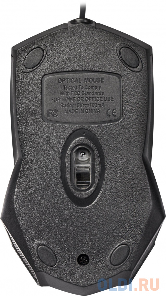 Мышь оптическая Guide MB-751 черный, 3 кнопки, USB, 1000 dpi DEFENDER фото