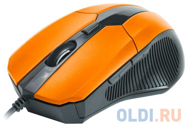 

Мышь CBR CM-301 Orange, оптика, 2400dpi, эргон, 2 доп.кл., USB