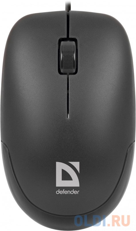 

Мышь Defender Datum MM-010 Black (Черн), USB 3кн+кл,1000 dpi