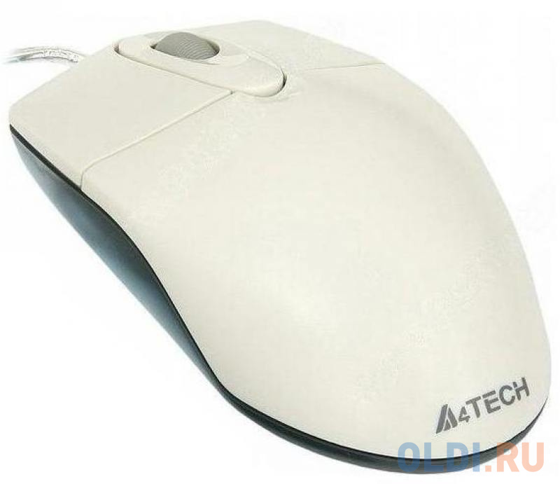 

Мышь проводная A4TECH OP-720 белый USB