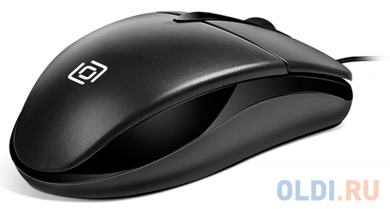 Мышь Oklick 275M черный оптическая (1000dpi) USB (2but) фото
