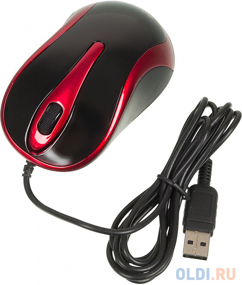 

Мышь A4-Tech N-360-2 USB (BALCK+RED)