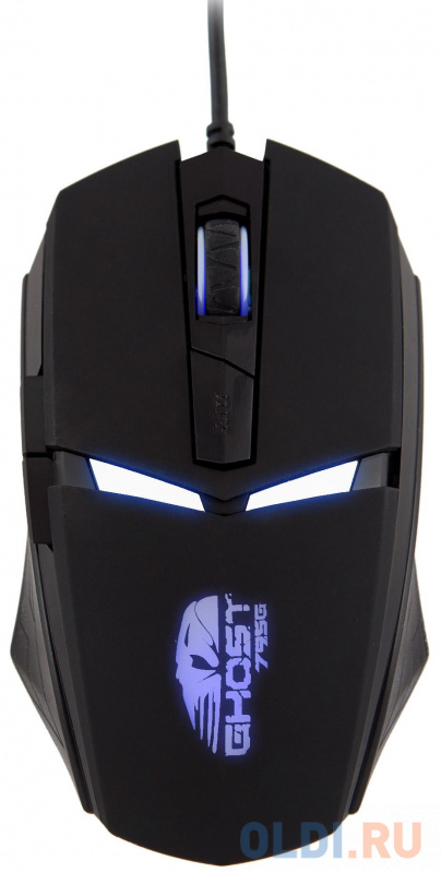 

Мышь Oklick 795G черный оптическая (2400dpi) USB игровая (5but)