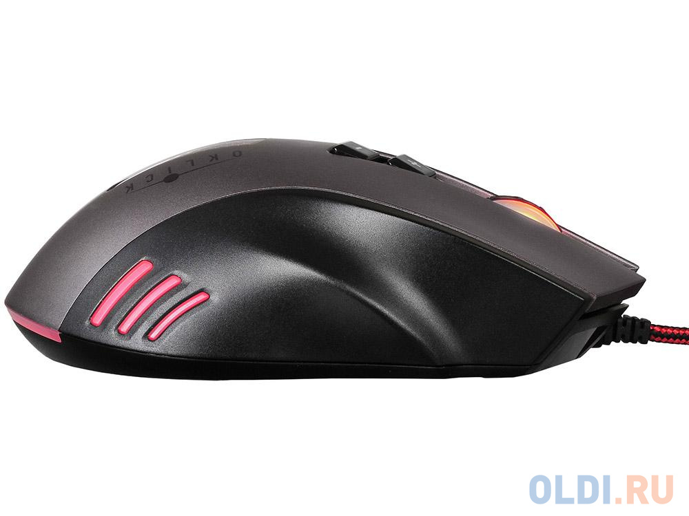 Мышь проводная Oklick 805G V2 Beowulf чёрный USB фото