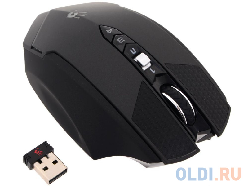 

Мышь A4Tech Bloody Warrior RT7/RT70 черный оптическая (4000dpi) беспроводная USB2.0 игровая (9but)